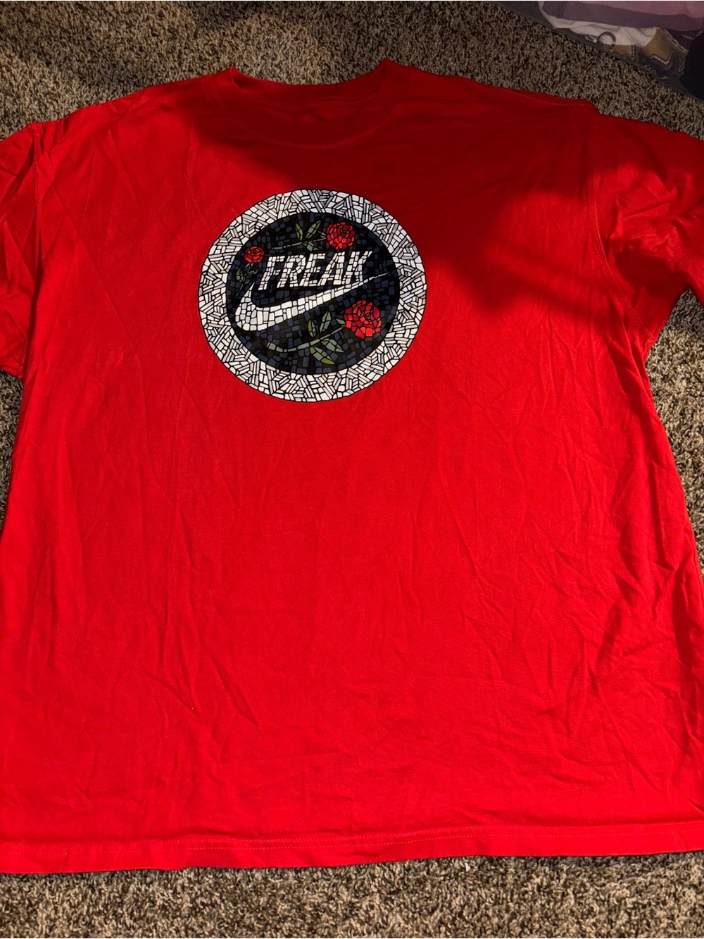Nike Red The Nike Tee Graphic T-Shirt